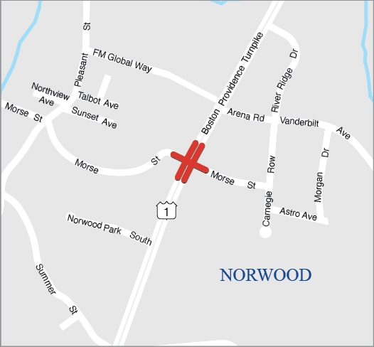 US 1 (PROVIDENCE HIGHWAY) & MORSE STREET US 1 (PROVIDENCE HIGHWAY) & MORSE STREET
